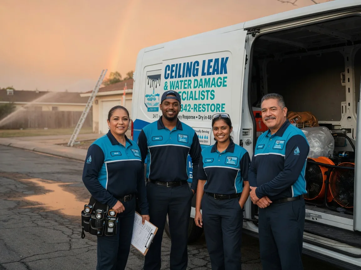 Ceiling Leak Cleanup company in Grant, MI